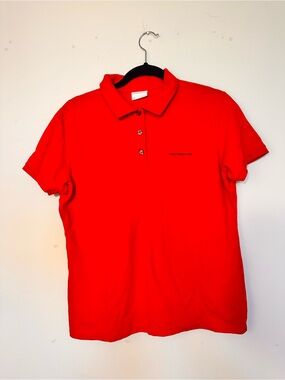 Women’s Red Polo Shirt by Porsche Design